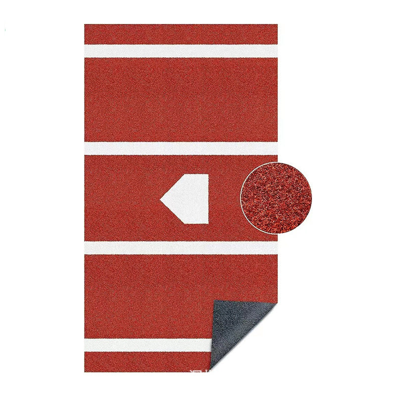 red Baseball pitcher's mats