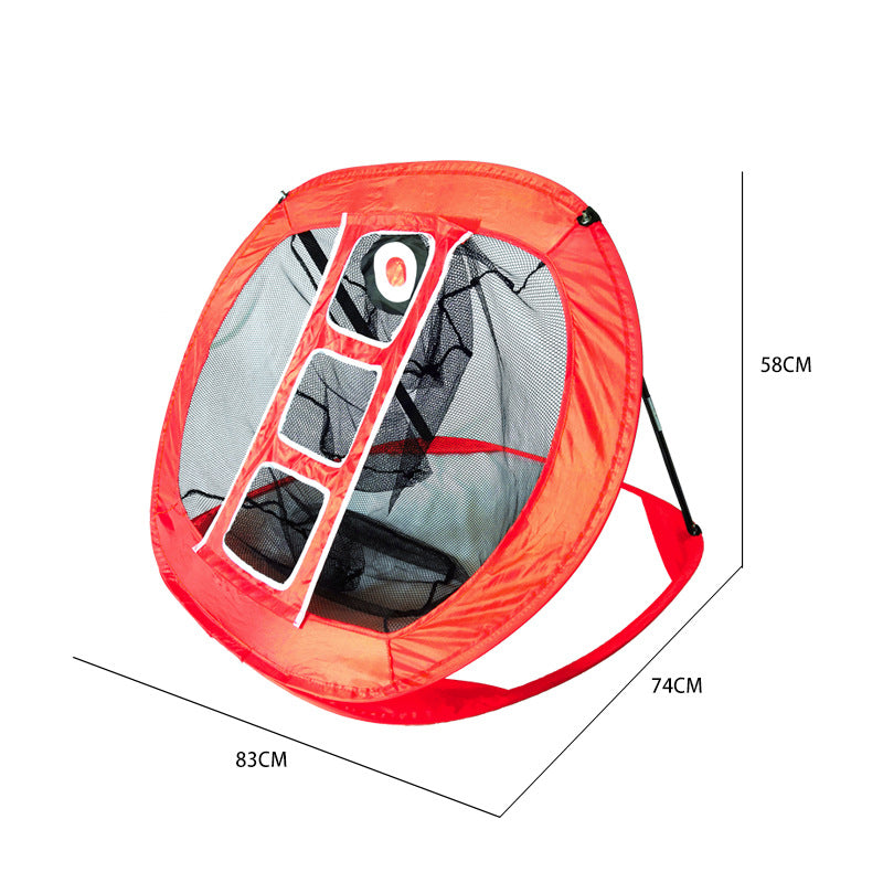 the size of the Golf 3-hole practice net