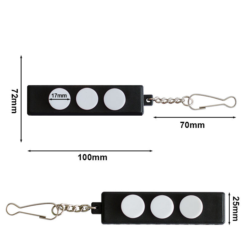 Golf Ball Marker and Tee Holder with Storage Pouch