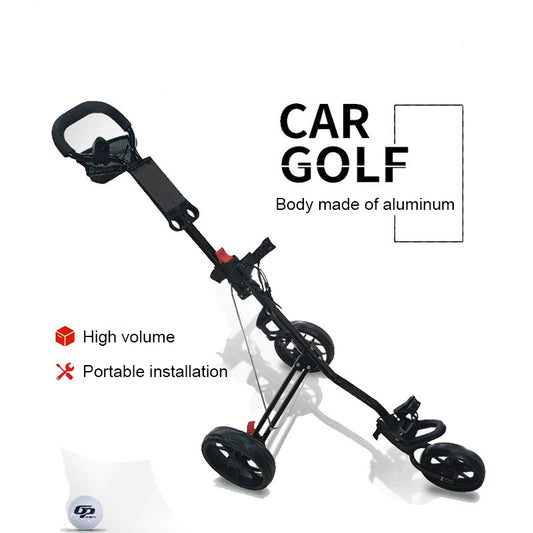 Folding Push Ball Golf Cart