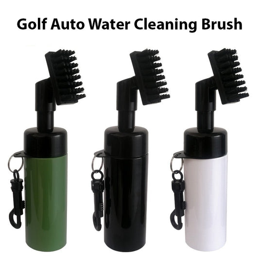 Golf club cleaning brush