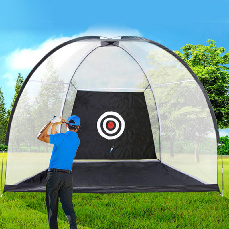 Golf practice net batting cages