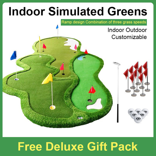 Multi-purpose golf greens