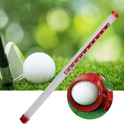 Golf pickup tube holds 21 balls