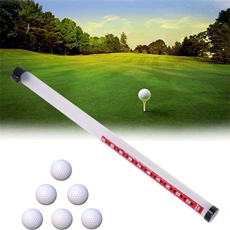 Golf pickup tube holds 21 balls