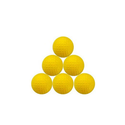 PU yellow golf ball