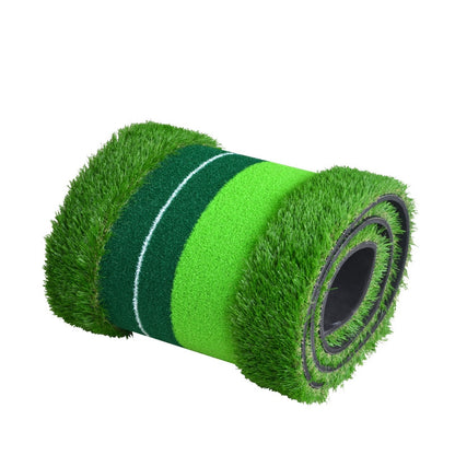 Two Color Grass Golf Putting Green