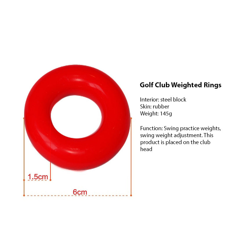 Golf Club Weighted Rings