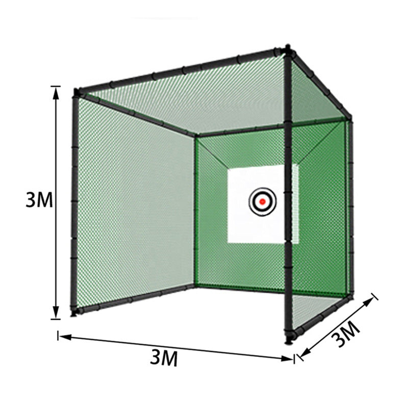 3 meter golf swing batting cage size