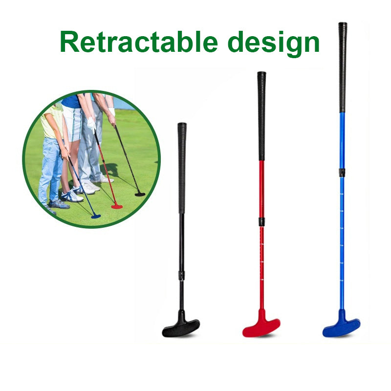 retractable design of Adjustable length telescopic golf putter