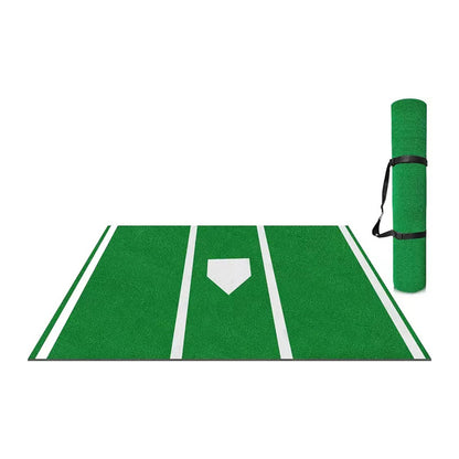 rolled Baseball pitcher's mats