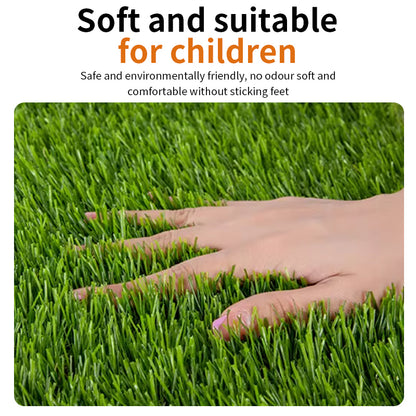 Dual-Turf Golf Hitting Mat: soft and suitable for children