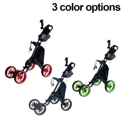 3 color options Foldable Multifunctional Four Wheels Golf Cart