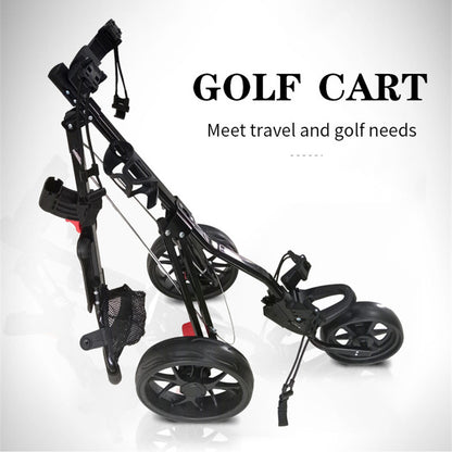 Folded Push Golf Cart