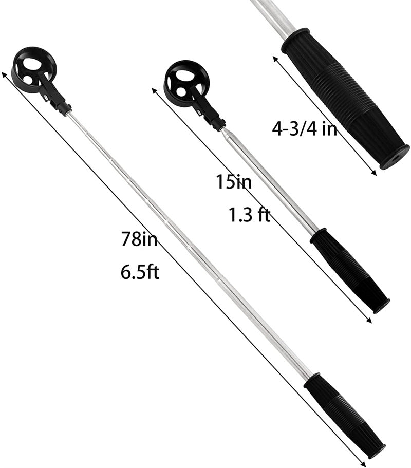 Retractable Golf Ball Picker Adjustable Length and Length Marking