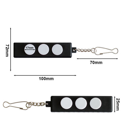 Golf Ball Marker and Tee Holder with Storage Pouch
