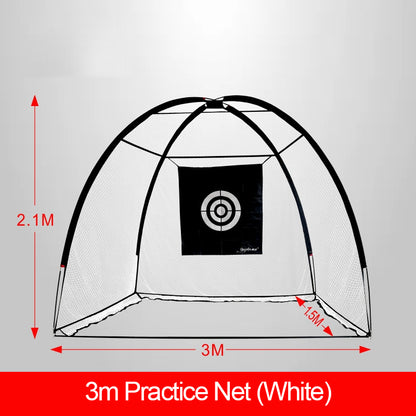 Golf swing batting cage