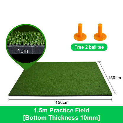 1.5m Indoor Practice Swing Mat Practice Field1: Bottom Thickness 10mm