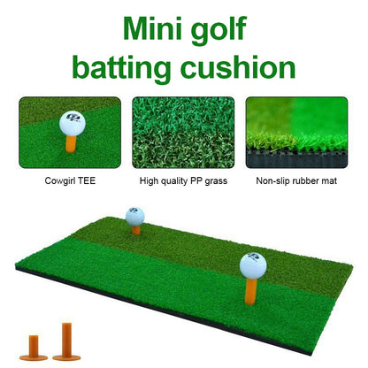 Mini golf batting cushion