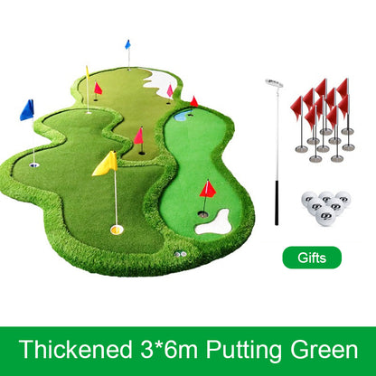 Multi-purpose golf greens