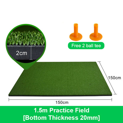 1.5m Indoor Practice Swing Mat Practice Field1: Bottom Thickness 20mm