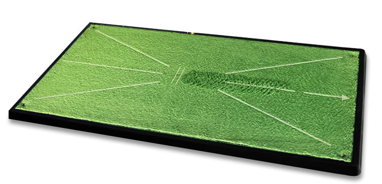 Golf velvet hitting mat